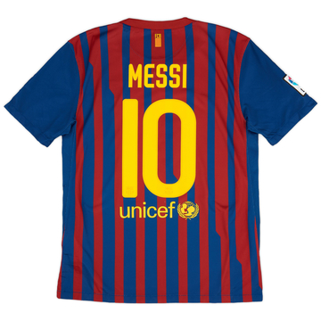 2011-12 Barcelona Maillot Domicile Messi #10 - 8/10 - (S)