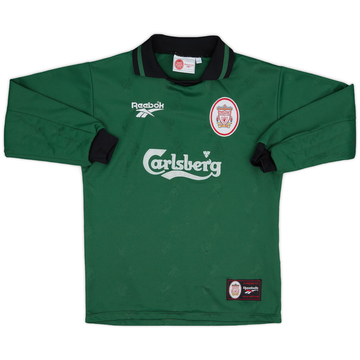 1996-97 Liverpool Maillot de gardien - 8/10 - (Garçons M)