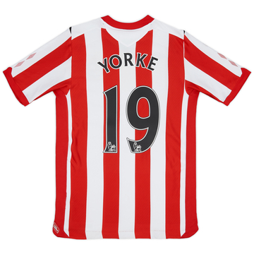 2008-09 Sunderland Maillot Domicile Yorke #19 - état 6/10 - (S)