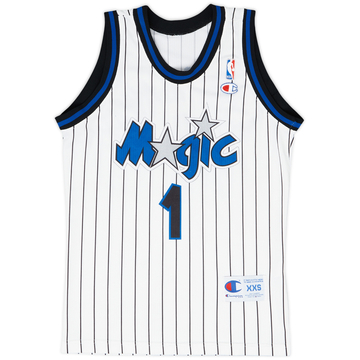 1993-98 Orlando Magic Hardaway #1 Champion Maillot domicile - 8/10 - (XXS)