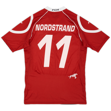 2010-11 Nordsjaelland Maillot domicile Nordstrand #11 - 6/10 - (S)