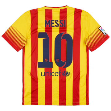 Maillot extérieur 2013-15 Barcelona Messi #10 - 5/10 - (S)