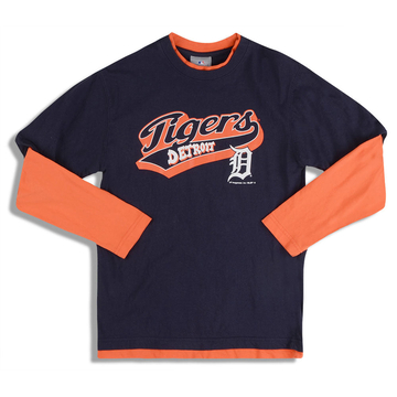 2010 Detroit Tigers MLB T-shirt à manches longues Y
