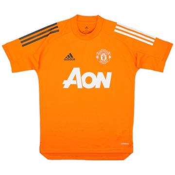 2020-21 Manchester United adidas Maillot d'entraînement - 8/10 - (XS)
