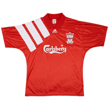 1992-93 Maillot Domicile Liverpool Centenaire - 9/10 - (L/XL)