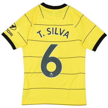 2021-22 Chelsea Maillot extérieur authentique T.Silva #6 - 10/10 - (XS)