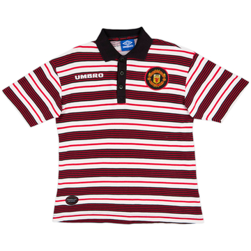 1997-98 Manchester United Umbro Polo - 9/10 - (L)