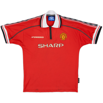 1998-00 Manchester United Maillot domicile - 5/10 - (M.Boys)