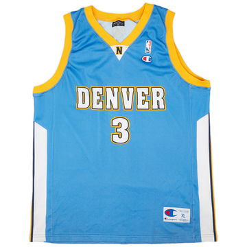 Maillot extérieur Champion Denver Nuggets Iverson #3 2006-08 XL (Très bon état)