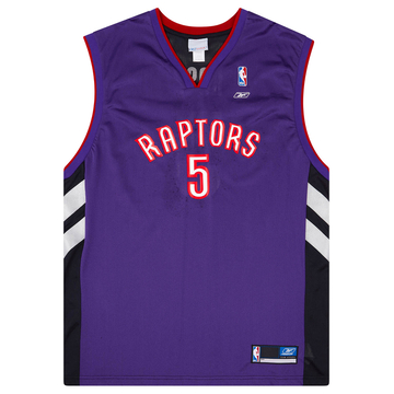 2003-06 Toronto Raptors Rose #5 Reebok Maillot extérieur (Très bon état) XL