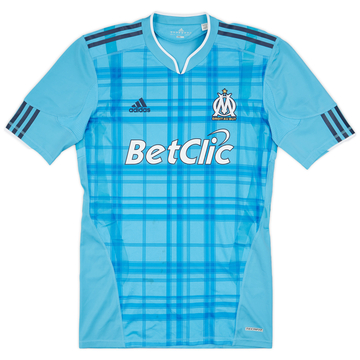 2010-11 Olympique Marseille Maillot extérieur TechFit version joueur - 7/10 - (XL)