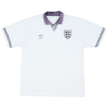 1990-92 Maillot domicile Angleterre - 5/10 - (L)