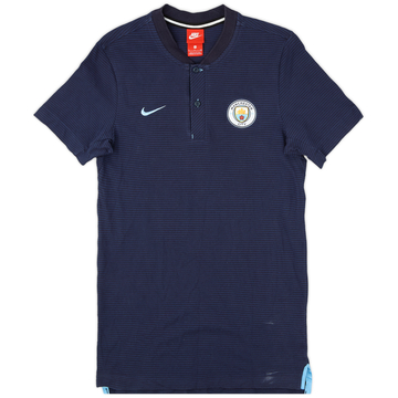 2017-18 Manchester City Nike Polo - 7/10 - (S)