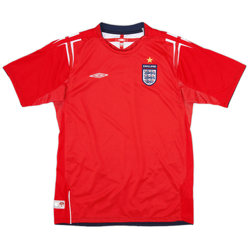 2004-06 England Maillot extérieur - 8/10 - (XL.Boys)