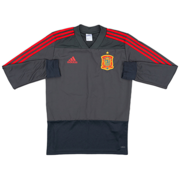 2017-18 Espagne adidas Haut d'entraînement - 7/10 - (S)