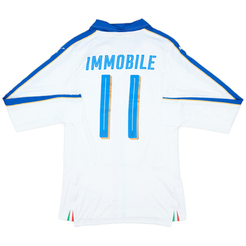 Maillot 2016-17 Italy version joueur (ACTV Fit) extérieur ML Immobile #11 (L)
