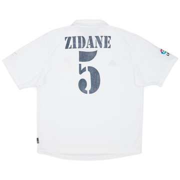 2001 Real Madrid Maillot domicile Zidane #5 - 5/10 - (XL)