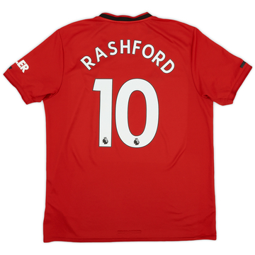 2019-20 Manchester United Maillot Domicile Rashford #10 - 5/10 - (XL)