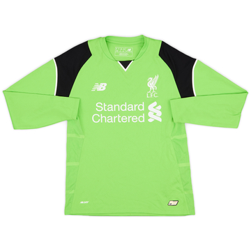 2016-17 Liverpool Maillot GK - 6/10 - (M.Boys)