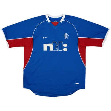 Maillot domicile Rangers 2001-02 - 8/10 - (L)