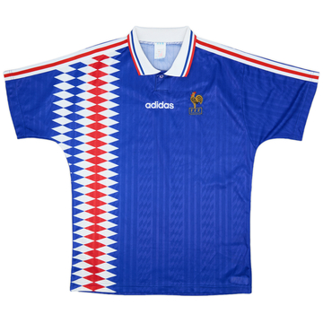 1994-96 France Maillot Domicile - 9/10 - (L)