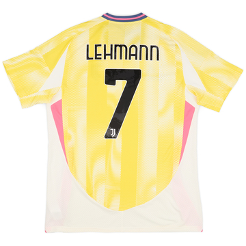 2024-25 Maillot extérieur Juventus femme Lehmann #7 (Coupe unisexe)