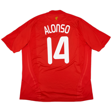 2008-10 Liverpool Maillot domicile Alonso #14 - 5/10 - (XXL)