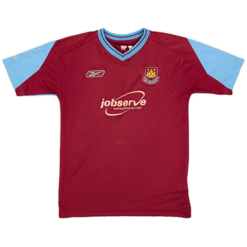 2003-05 West Ham Maillot domicile - 6/10 - (Garçons L)