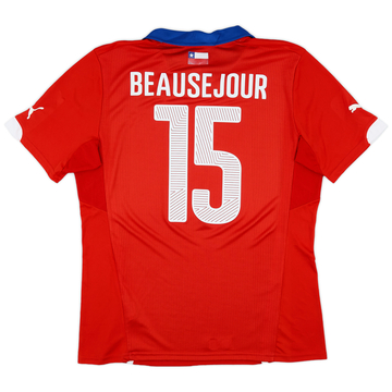 Maillot domicile Chili 2014-15 Beausejour #15 - 8/10 - (XL)