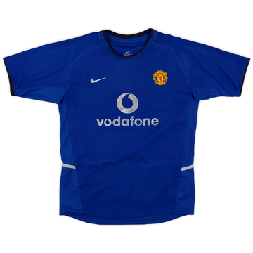 2002-03 Manchester United Maillot third - 6/10 - (L.Boys)