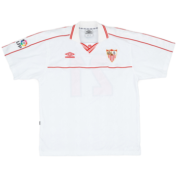 2000-01 Sevilla Maillot de match domicile #21