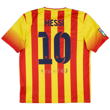 2013-14 Maillot extérieur Barcelona Messi #10 - 5/10 - (L)