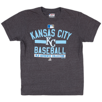 2015 Kansas City Royals Majestic T-shirt - 8/10 - (M)