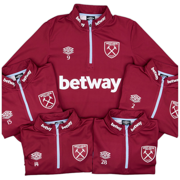 Haut d'entraînement 1/4 Zip version joueur West Ham 2023-24 - 9/10