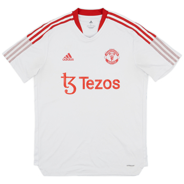 2021-22 Manchester United Édition Staff adidas Maillot d'entraînement DT - 5/10 - (L)