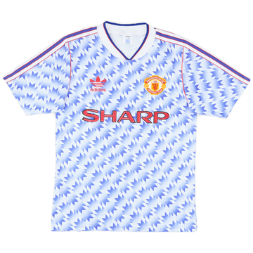 1990-92 Manchester United Maillot extérieur - 9/10 - (S)