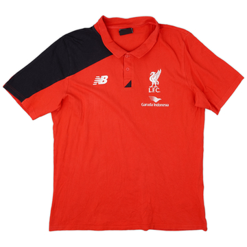 2015-16 Liverpool New Balance Polo - 9/10 - (XL)