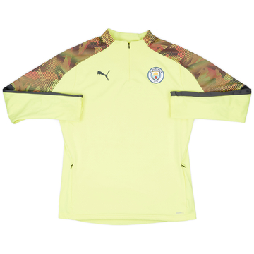 2019-20 Manchester City Puma Haut d'entraînement 1/4 zip - 8/10 - (XL)