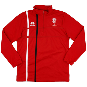 2015-17 Lincoln City Errea Haut d'entraînement 1/4 zip - 8/10 - (M)