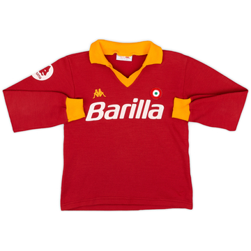 1984-85 Roma Maillot Domicile ML - 7/10 - (M.Boys)