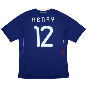 2009-10 France Maillot Domicile Henry #12 (XL)