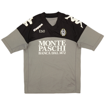 2011-12 AC Siena Modèle Staff Kappa Maillot d'entraînement 'ESO' - 6/10 - (S)