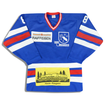 Maillot EHC Brandis #8 (Domicile) années 1980 L