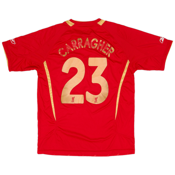 2005-06 Liverpool CL Maillot Domicile Carragher #23 - 4/10 - (M)