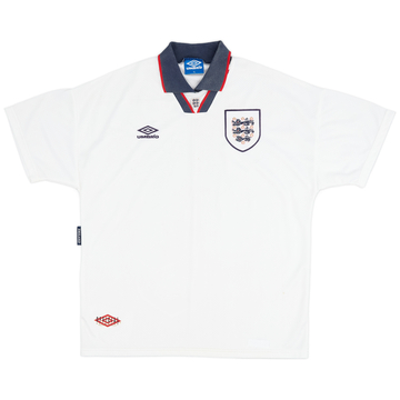 1993-95 England Maillot Domicile - 6/10 - (XL)