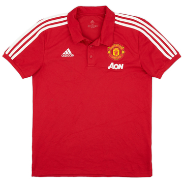 2020-21 Manchester United adidas Polo - 8/10 - (M)