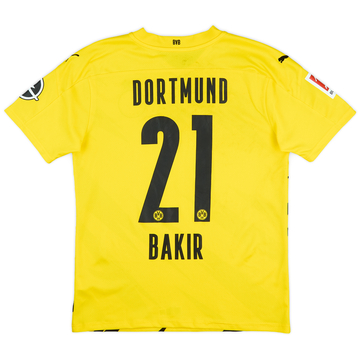 Maillot domicile 2020-21 Borussia Dortmund Bakir #21 - 7/10 - (M)