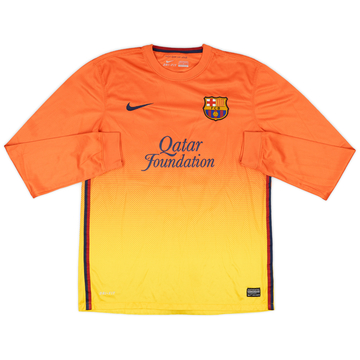 2012-13 Barcelona Maillot de match extérieur ML #16