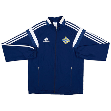 2014-15 Northern Ireland adidas Veste de survêtement - 8/10 - (S)