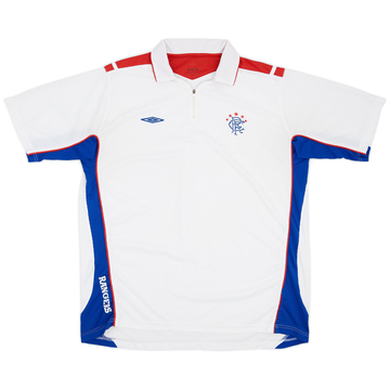 2006-07 Rangers Umbro Polo zippé 1/4 - 8/10 - (XXL)